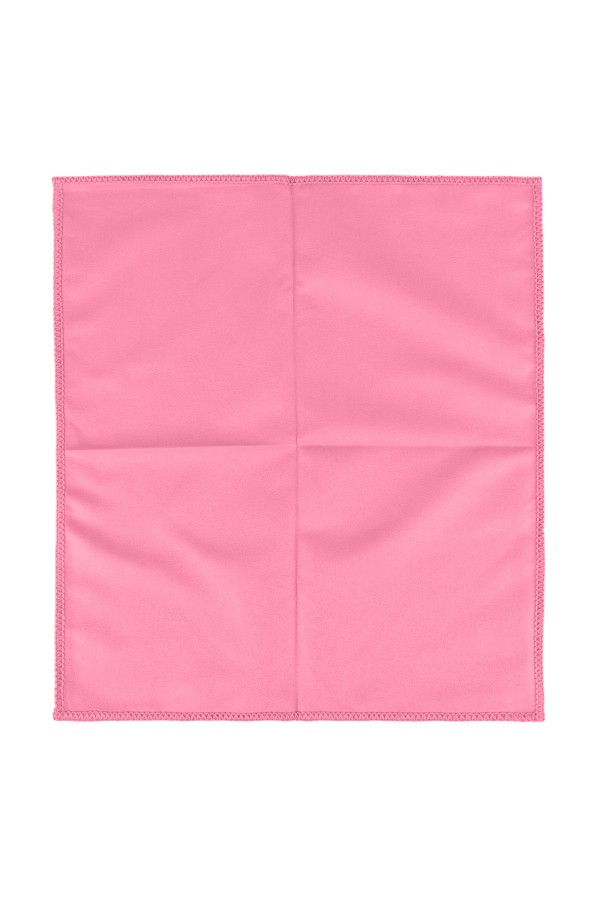 Салфетка из микрофибры для оптики, стекол и зеркал, 350 x 300 мм, коралловая, Home Palisad