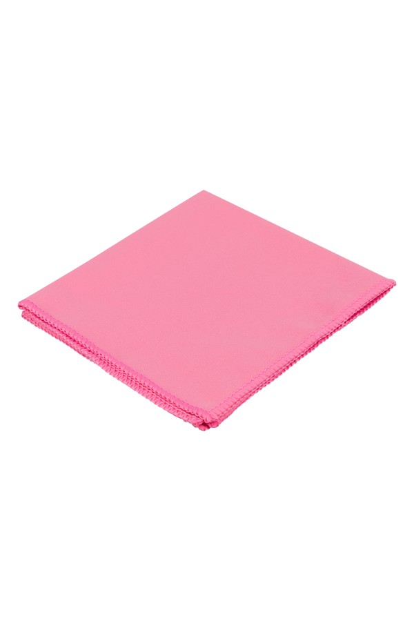 Салфетка из микрофибры для оптики, стекол и зеркал, 350 x 300 мм, коралловая, Home Palisad