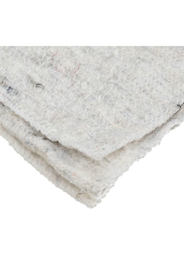 Салфетка для пола х/б, 500x700 мм, белая, Home Palisad