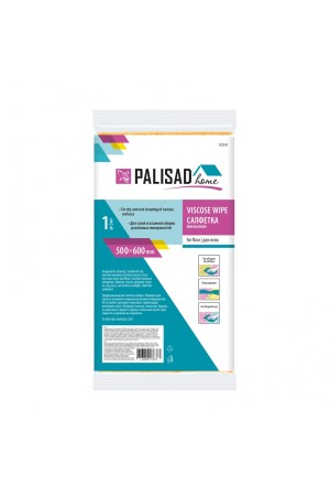 Салфетка для пола вискозная, 500 x 600 мм, Home Palisad