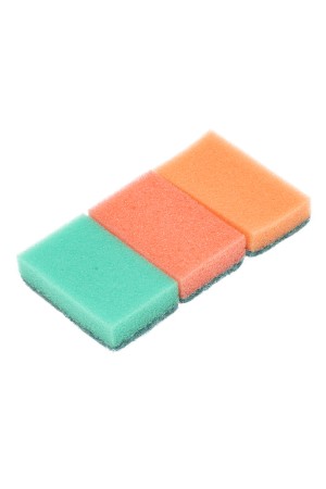 Губки для посуды Mini, 79 x 49 x 23 мм, 3шт, Россия Elfe