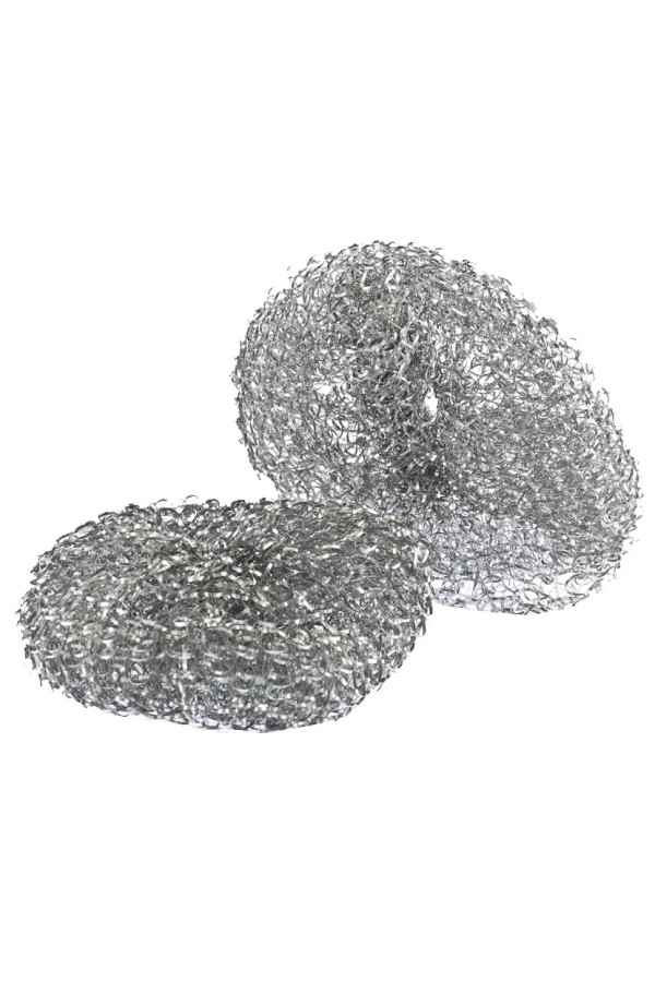 Скраб для посуды, 2 шт, металлический, Elfe