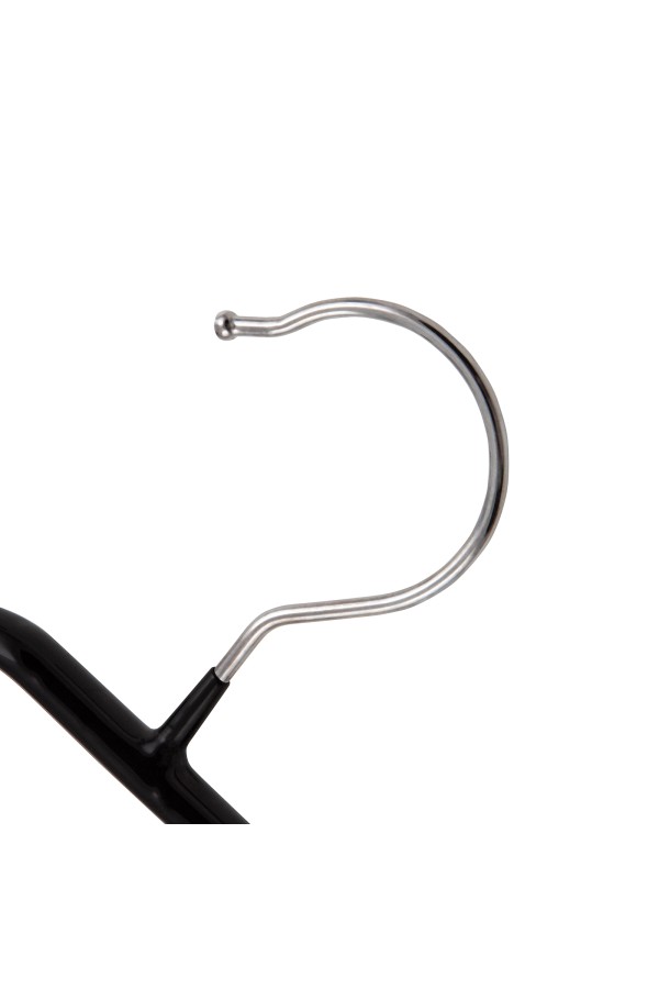 Вешалка металлическая для верхней одежды с прорезиненным противоскользящим покрытием 45 см, Home Palisad