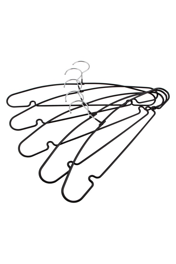 Вешалка для легкой одежды с прорезиненным противоскользящим покрытием 40 см, 5 шт, Home Palisad