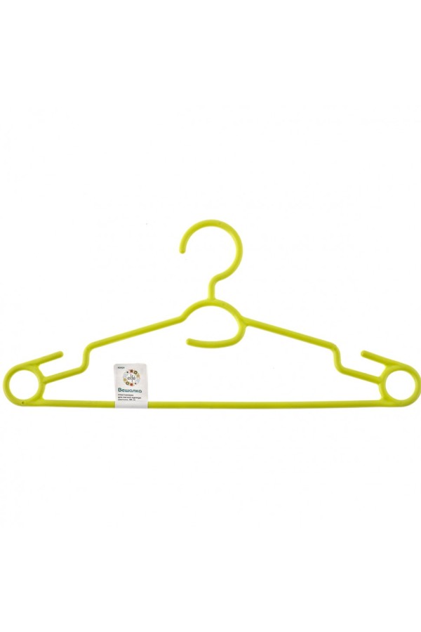 Вешалка пластиковая для легкой одежды 38 см, цветная Elfe
