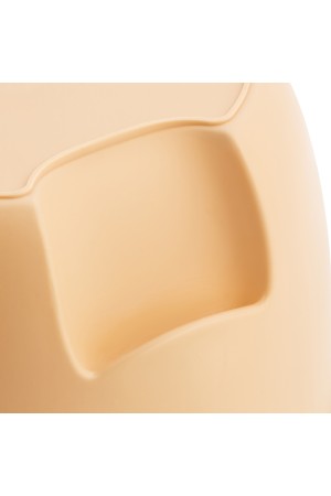 Ведро пластмассовое круглое 12 л, бежевое, Home Palisad