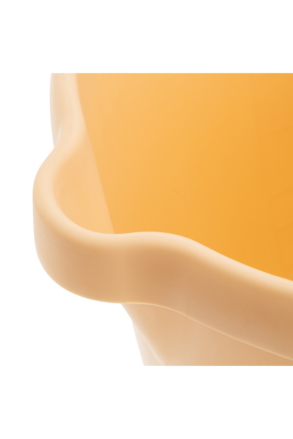 Ведро пластмассовое круглое 12 л, бежевое, Home Palisad