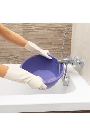 Ведро пластмассовое круглое 12 л, бежевое, Home Palisad