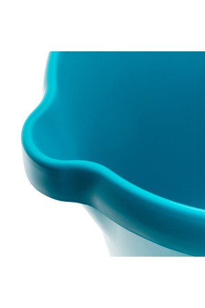 Ведро пластмассовое круглое 12 л, бирюзовое, Home Palisad