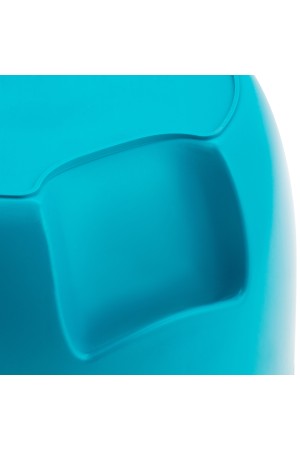 Ведро пластмассовое круглое 12 л, бирюзовое, Home Palisad