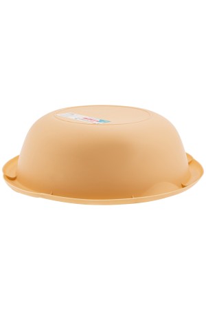 Таз пластмассовый круглый 18 л,бежевый, Home Palisad