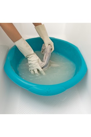 Таз пластмассовый круглый 18 л, бирюзовый, Home Palisad