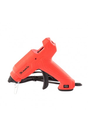 Клеевой пистолет, 11 мм, 30 (160) Вт, 18 г/мин, выключатель и индикатор напряжения Matrix