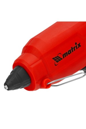 Клеевой пистолет, 11 мм, 40 (100) Вт, 18 г/мин, выключатель и индикатор напряжения Matrix