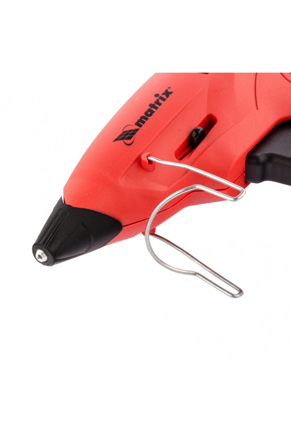 Клеевой пистолет 11 мм, подставка, кейс, 20 (160) Вт, 16 г/мин, регулятор 150-200° Matrix