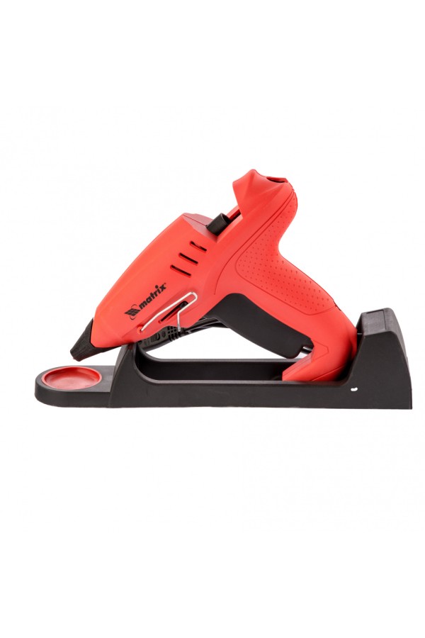 Клеевой пистолет 11 мм, подставка, кейс, 20 (160) Вт, 16 г/мин, регулятор 150-200° Matrix