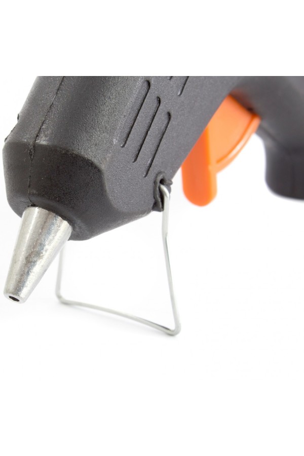 Клеевой пистолет с выключателем 7 мм в кейсе, 20 Вт, 2.5 г/мин Sparta