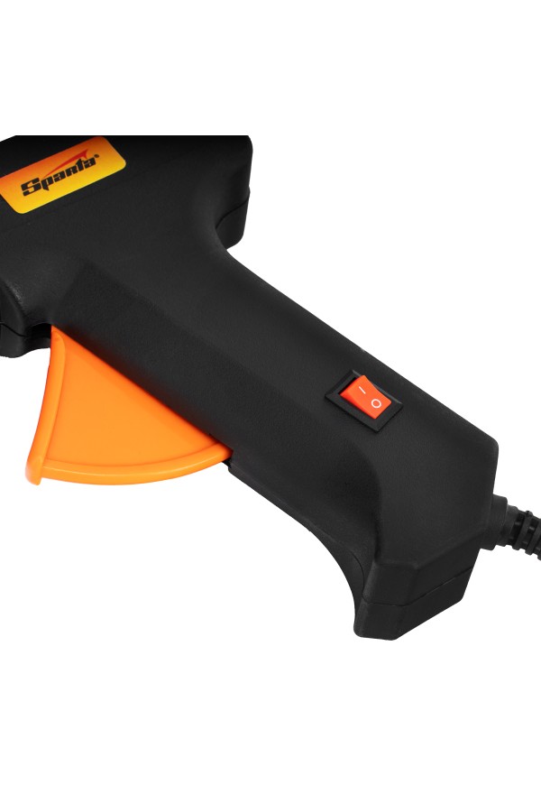 Набор клеевых пистолетов в кейсе, 7/11 мм, 20/100 Вт, 3/8 г/мин, выключатель Sparta