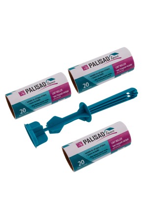 Набор: чистящий ролик для одежды с двумя сменными блоками, 20 слоев, Home Palisad