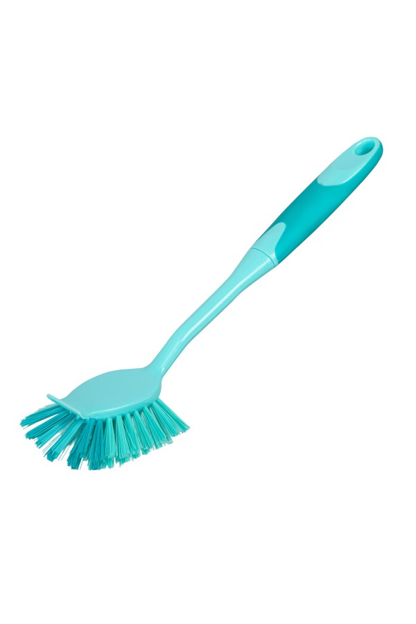 Щетка для посуды квадратная 68 х 37 х 275 мм, двухкомпонентная рукоятка Elfe