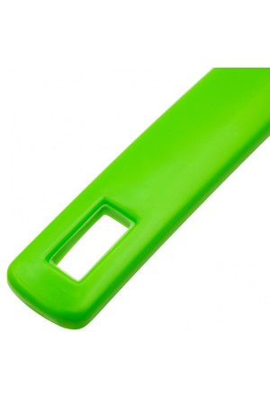 Набор: совок с кромкой 330 x 225 мм и щетка-сметка 285 мм, зеленый, Home Palisad