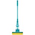 Швабра отжимная, 110 см, губка PVA 26х5,5х6 см, телескопическая рукоятка, бирюзовая, Home// Palisad