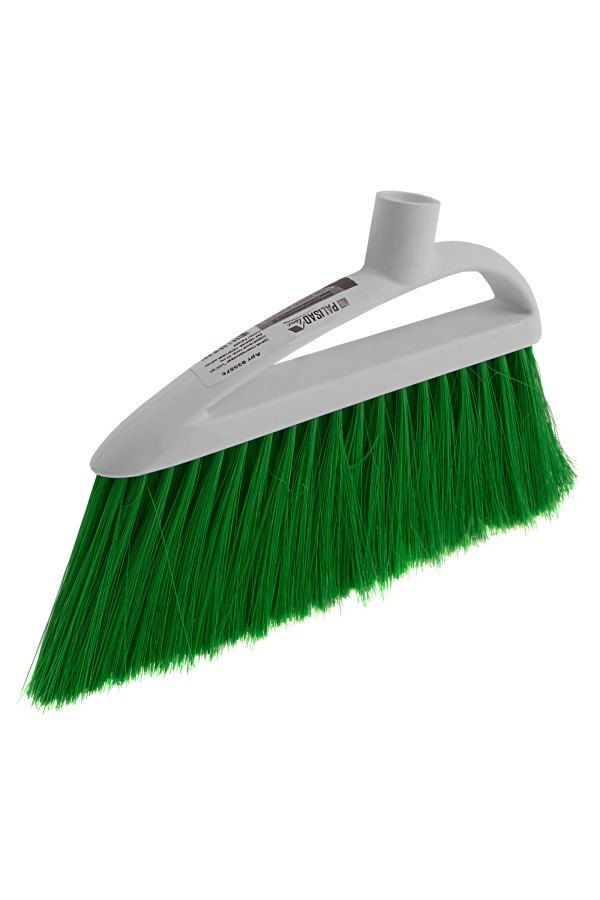Щетка пластмассовая для подметания пола, премиум, 23 см, без черенка, салатовая щетина, Home Palisad