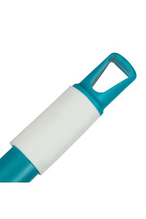 Щетка пластмасс. для подметания пола, премиум, 23 см, c черенком, 120 см, бирюзовая щетина, Home Palisad