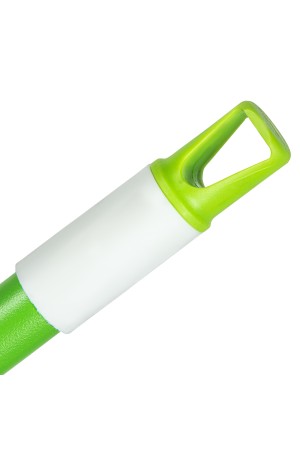 Щетка пластмасс. для подметания пола, премиум, 23 см, c черенком, 120 см, салатовая щетина, Home Palisad