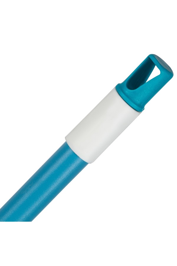 Щетка пластмассовая для подметания пола с комбинированной щетиной, 27 см, с черенком, 120 cм, Home Palisad