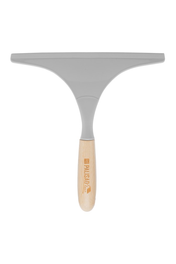 Водосгон оконный 235х230 мм, бамбуковая рукоятка, Home Palisad