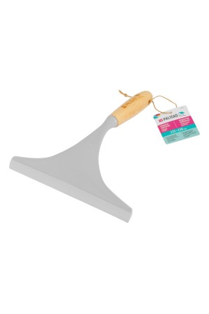 Водосгон оконный 235х230 мм, бамбуковая рукоятка, Home Palisad