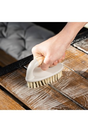 Щетка-утюг 145х65 мм, бамбуковая рукоятка, Home Palisad