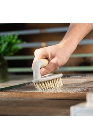 Щетка-утюг 145х65 мм, бамбуковая рукоятка, Home Palisad