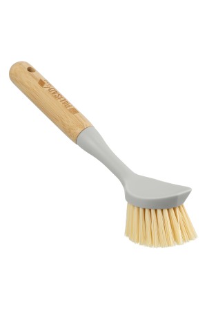 Щетка для посуды круглая d 60х230 мм, бамбуковая рукоятка, Home Palisad