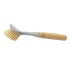 Щетка для посуды круглая d 60х230 мм, бамбуковая рукоятка, Home Palisad