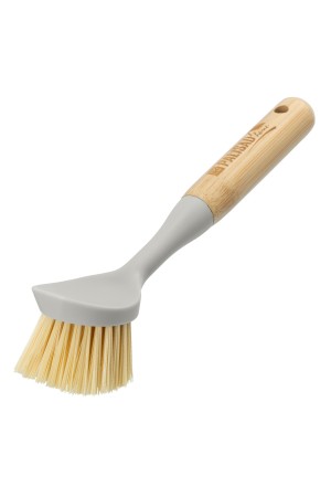 Щетка для посуды круглая d 60х230 мм, бамбуковая рукоятка, Home Palisad