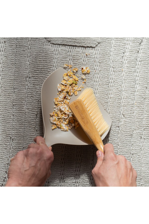 Набор: совок 290x190 мм и бамбуковая щетка-сметка 220 мм, Home Palisad