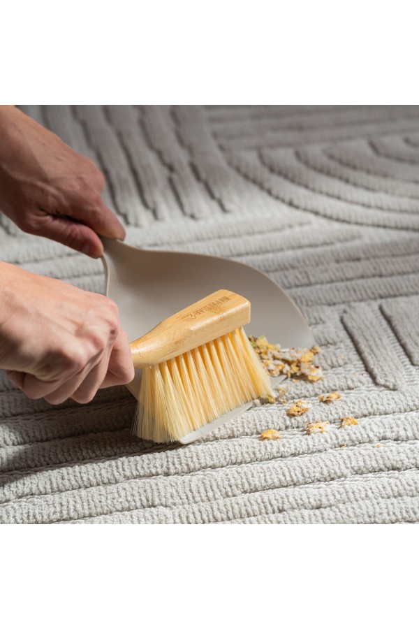 Набор: совок 290x190 мм и бамбуковая щетка-сметка 220 мм, Home Palisad