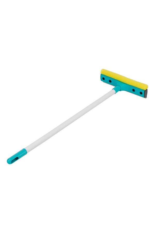 Щетка-окномойка с водосгоном, пластиковый черенок, 640х220 мм, Home Palisad