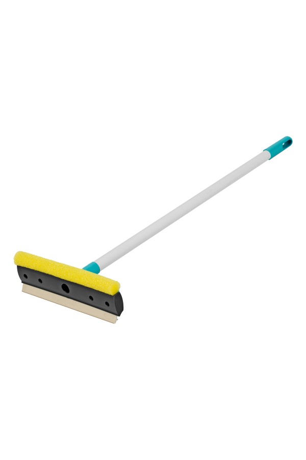 Щетка-окномойка с водосгоном, пластиковый черенок, 640х220 мм, Home Palisad