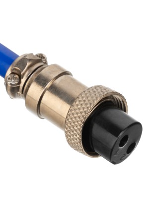 Горелка сварочная TIG WP26, разъем 2 пина, 3 метра Denzel