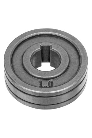 Подающий ролик, V профиль под стальную проволоку 0,8-1мм, 2 шт Denzel