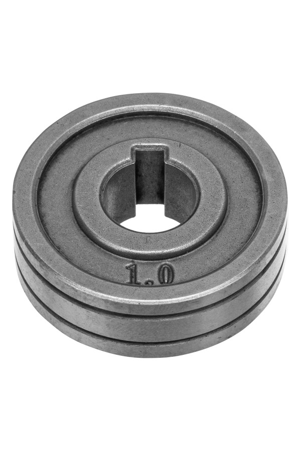 Подающий ролик, V профиль под стальную проволоку 0,8-1мм, 2 шт Denzel