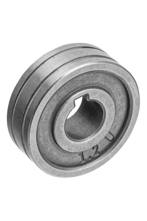 Подающий ролик, U профиль под алюминиевую проволоку 1,0-1,2 мм, 2 шт Denzel