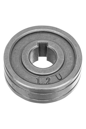 Подающий ролик, U профиль под алюминиевую проволоку 1,0-1,2 мм, 2 шт Denzel