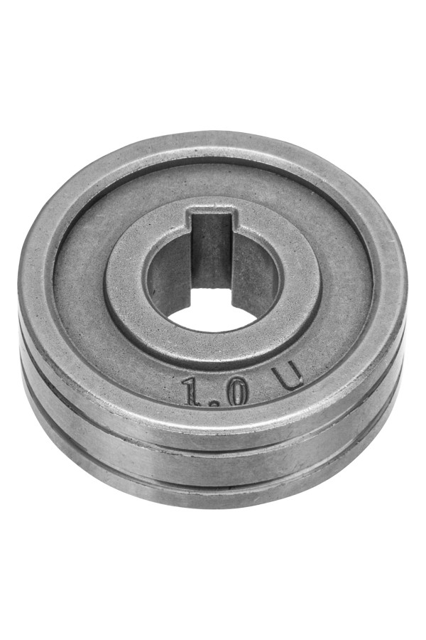 Подающий ролик, U профиль под алюминиевую проволоку 1,0-1,2 мм, 2 шт Denzel