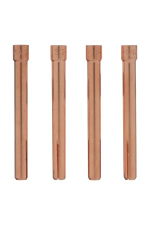 Набор цанг для электрода 1,6мм, 2,0мм, 2,4мм, 3,2 мм Denzel