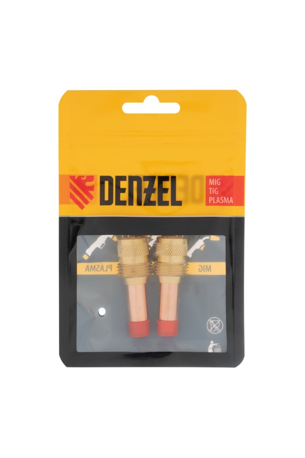 Набор цанг для электрода 1,6мм, 2,0мм, 2,4мм, 3,2 мм Denzel