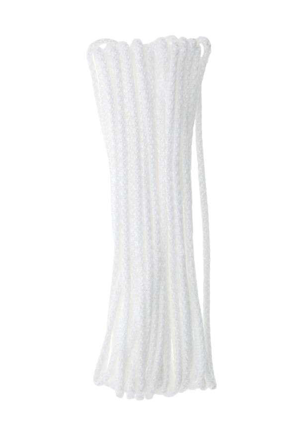 Шнур бельевой полипропиленовый с сердечником, 5 мм, L 10 м, белый, Home Palisad